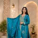 Teal Blue__Aaraish Boutique - Apki Apni Pehchan