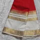 Red & white__SUVASTRA VARNAM