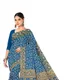 BeigeandPeacockBlue__TAMAIRA FASHION