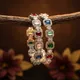 Silver & Multi colour__MTC JEWELLERY