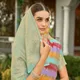 Light Blue And Multicolor__SARIYA