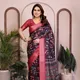 Black and deep pink Color __GEETA FASHION 