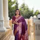 Deep Purple Color__GEETA FASHION 