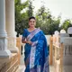 Peacock Blue Color__GEETA FASHION 