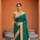 Peacock Green Color__GEETA FASHION 