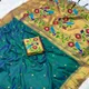 Peacock blue color__GEETA FASHION 