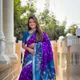 Purple Color __GEETA FASHION 