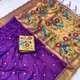Purple color__GEETA FASHION 