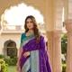 Royal Purple Color __GEETA FASHION 