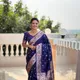 Royal blue Color __GEETA FASHION 
