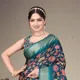 Teal blue Color __GEETA FASHION 