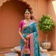 teal Color __GEETA FASHION