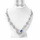 White And Royal Blue__ZEEBA JEWELS