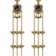 Royal Purple And Gold__ZEEBA JEWELS