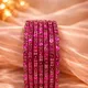 deep-pink / rani__SANGAM BANGLES