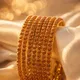 WOOD GOLD__SANGAM BANGLES