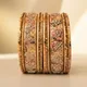 Cream And Beige__SANGAM BANGLES