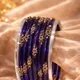 blue__SANGAM BANGLES 