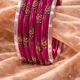 magenta__SANGAM BANGLES 