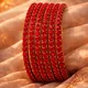 RED__SANGAM BANGLES