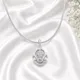 Silver Khatu Shyam Ji Pandel With Chain__RS JEWELLERS 