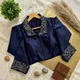 Navy Blue__BLOUSE ATETIER