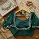 Green__BLOUSE ATETIER