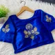royal blue__BLOUSE ATETIER