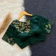 Green__BLOUSE ATETIER