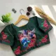 Dark Green__BLOUSE ATETIER