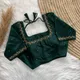 dark gree__BLOUSE ATETIER