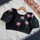 black__BLOUSE ATETIER