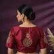 Maroon__BLOUSE ATETIER