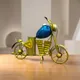 Blue And Yellow__BABA HANDICRAFTS 