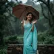 Sky Blue & Silver