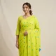 Lime Green And Turqoise__SUTRAN