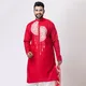 Red And White__SANTINIKETAN BOUTIQUE
