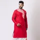 Red And White__SANTINIKETAN BOUTIQUE