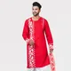 Red And White__SANTINIKETAN BOUTIQUE