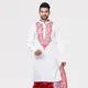 Red And White__SANTINIKETAN BOUTIQUE