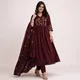 Maroon__SHALINA CREATIONS