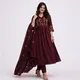 Maroon__SHALINA CREATIONS