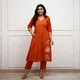 Rust Orange__SHALINA CREATIONS