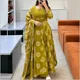 Yellow And Green__JAIPURLIBAS