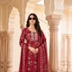 Rich Maroon, Burgundy, Cream & Beige