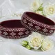 Maroon__Shiv Bangles