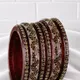 MAROON__Shiv Bangles