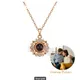 Rose Gold With Black Stone