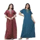 Turquoise Blue And Maroon