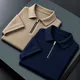  Beige & Navy Blue